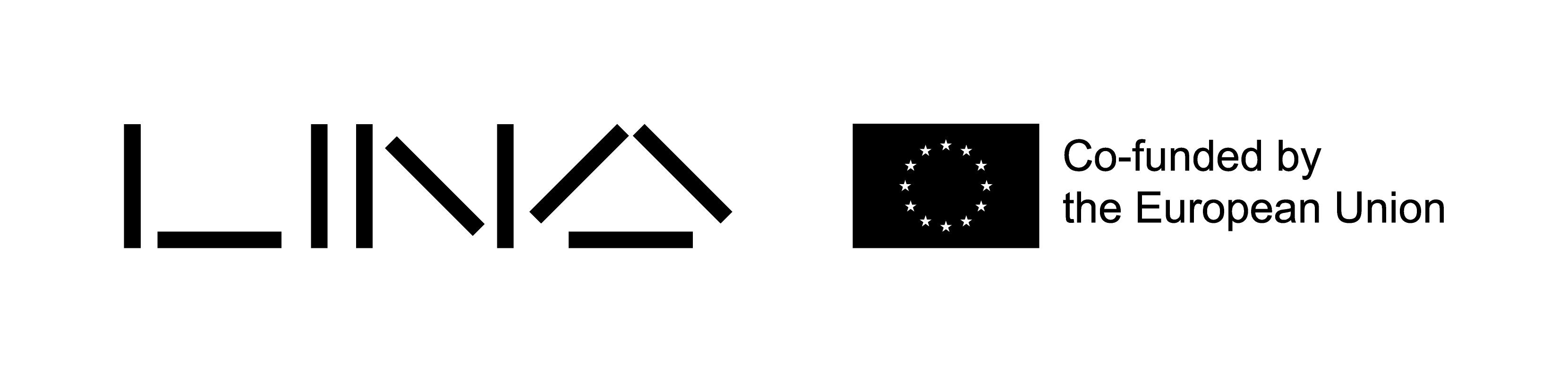 LINA logo + EU